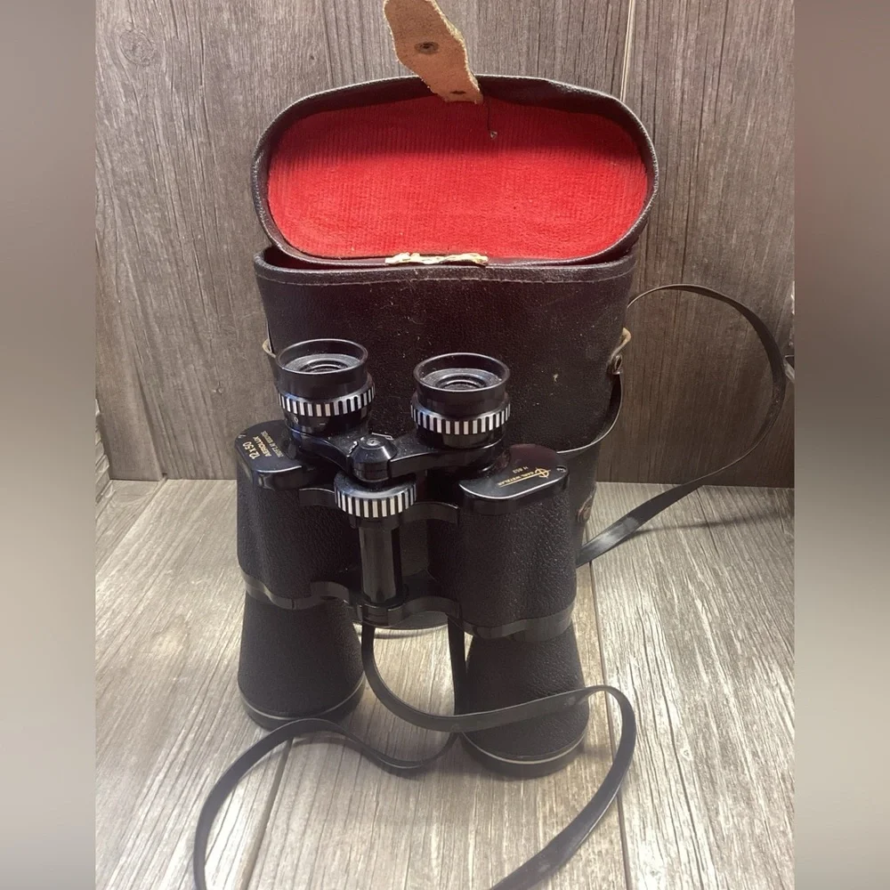 Carl Wetzlar Parts/Repair 12x50 Coated Binoculars 262ft at 1000y +Leather Case